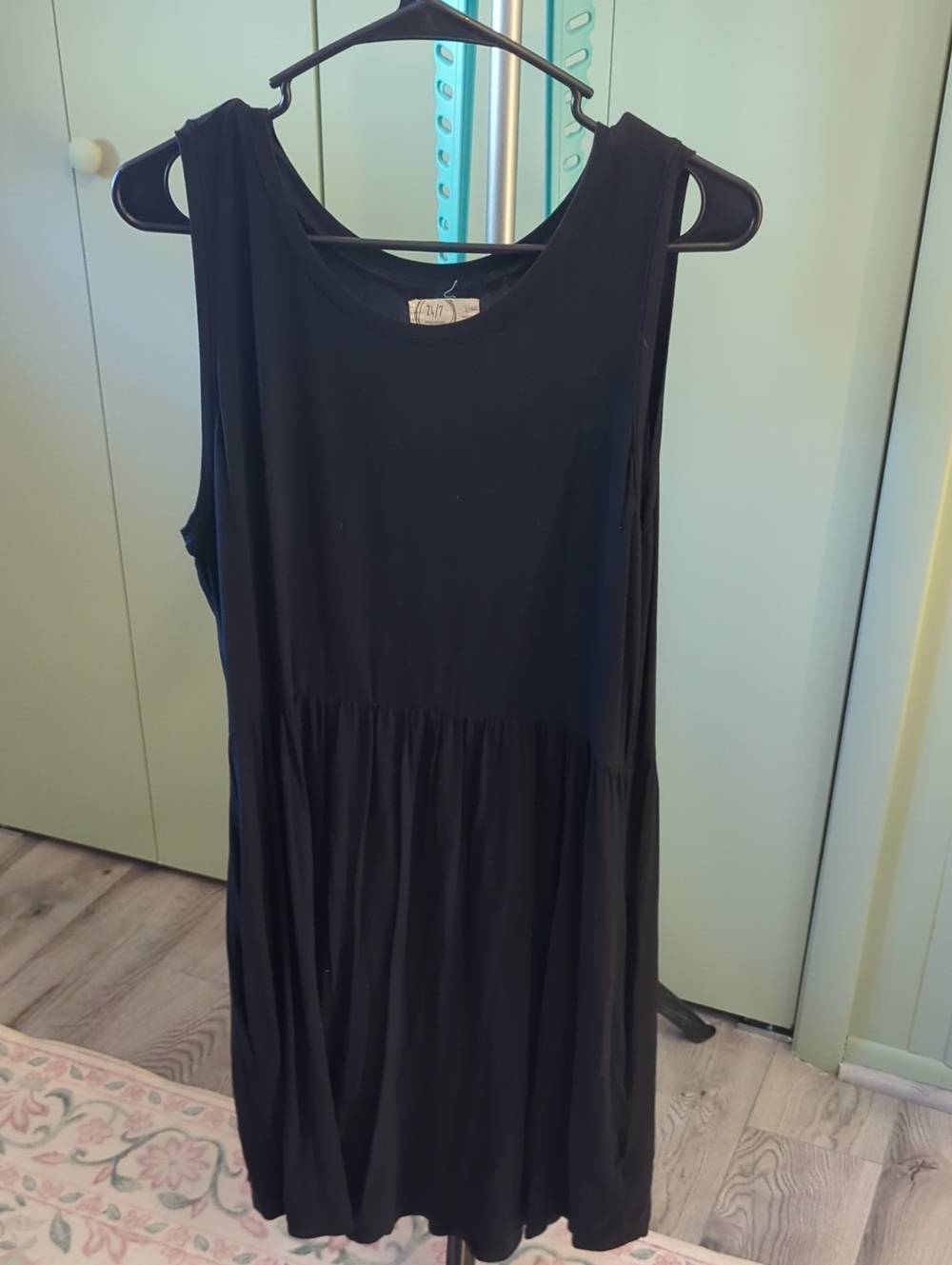 Maurices Black Sleeveless Knit Dress